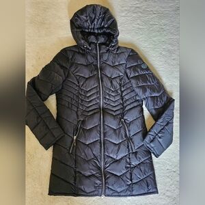 REDX Collection Women's Mid-Long  Winter‎ Lightweight Coat Jacket  Black …